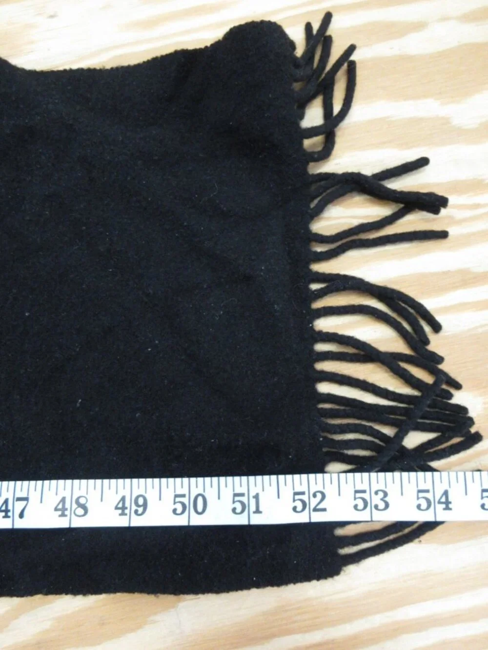 Ralph Lauren Polo Scarf Lambs Wool White Pony Fringe Preppy Italy